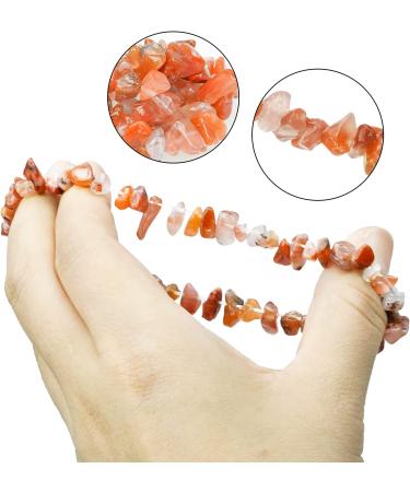 Rbenxia 12 Chakra Stones Healing Crystals Bracelets - Colorful Gemstone Chips for Reiki Healing - 12 Colors - Buy Online on GoSupps.com