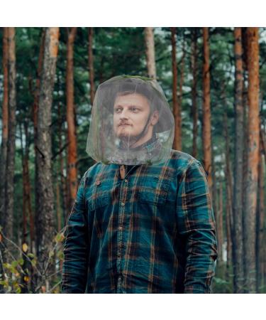MEZOOM Mosquito and Fly Head Net 2pcs - Protective Face Mask for Fishing, Hiking, Camping - Buy Online on GoSupps.com