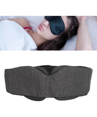 Sonew 3D Contoured Cup Eye Patch Light Blocking Memory Cotton Adjustable Strap Relaxing Eye Cover for Yoga and Meditation - Buy Online on GoSupps.com
