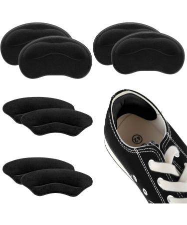 COMNICO 4 Pairs Heel Grips Liner Cushions Inserts Self-Adhesive Shoe Snugs Filler for Men Women Loose Shoe Too Big Heel Back Protectors Pads Prevent Rubbing Slipping Blisters(Black) - Buy Online on GoSupps.com
