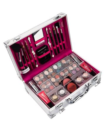 Shop Hengshitong Multicolor Makeup Set - All-in-One Eyeshadow Lip Gloss & Suitcase Gift Set for International Shipping - Buy Online on GoSupps.com