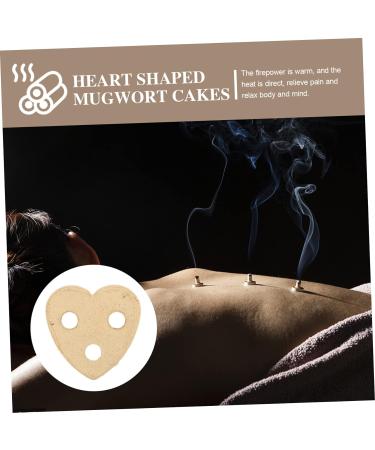 MAGICLULU 30 Pcs Cake Moxa Sticks Chinese Wormwood Cake Pads Chinese Cake Moxibustion Patches Portable Air Conditioners Stickers Rotating Baby Bottle Brush Patch Tool Mini - Buy Online on GoSupps.com