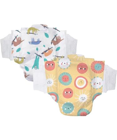 Hello Bello Disposable Diapers Sunny Side Up & Sleepy Sloths Print Mega Value Pack Size 5 104 Count Multicolor Size 5 (104 Count) Diapers - Buy Online on GoSupps.com