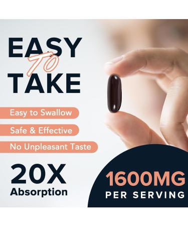 1600 mg Liposomal NAD Supplement 98% Pure NAD+ Supplement Superior Absorption Alternative to Nicotinamide Riboside or NADH to Boost NAD+ for Aging Defense Energy Longevity 120 Softgels 60 Count (Pack of 2) - Buy Online on GoSupps.com