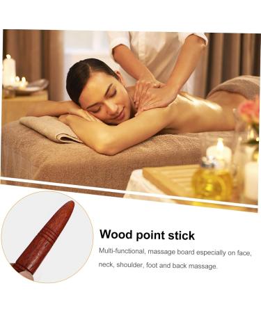Gleavi Wooden Acupuncture Rod (2x3pcs) | Foot Massage Roller & Body Massager | Wood Massage Device for Pain Relief & Wellness - Buy Online on GoSupps.com