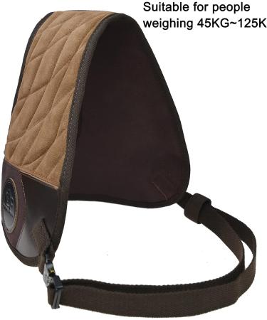 WAYNE'S DOG Ambidextrous Shooting Recoil Field Shields - Solid Fit and Thick Padding for Outdoor Range Shooting and Hunting - Right Handed (Coffee) - Buy Online on GoSupps.com