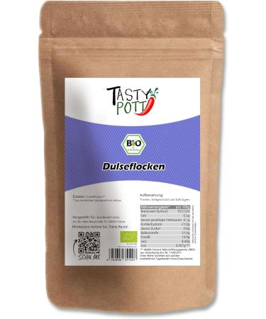 Jeske Sports Supplies Organic duls flakes diulsealgae algae diuls flakes vegetable smoothie for soups and salads natural product algae in bag 100 g 2 x 100 g