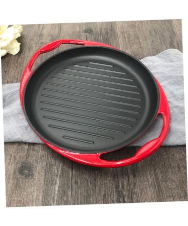 HOLABONITA 1pc Household Pan Fry Tool Shaped Outdoor Induction with Steak for Frying Grill BBQ Handle Enameled Fried Pancake Enamel Cooking Stick Fish Cast Kitchen Egg Non Utensil - Buy Online on GoSupps.com