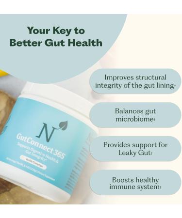 Nature M.D. GutConnect 365 Chocolate Coconut |Gut Health SuperFood Powder | Vegan Certified | Allergen Free | Non-GMO | Soy Free | Made in The USA | 30 Servings - Buy Online on GoSupps.com