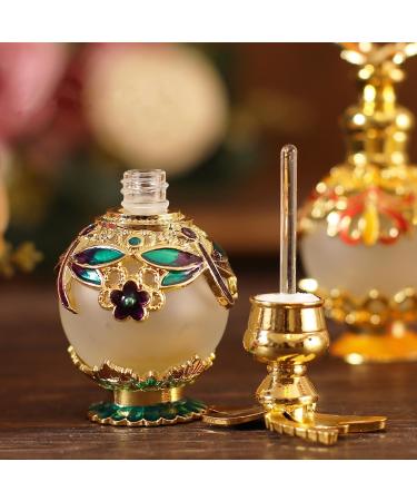 Arabian Perfumes 15ml Muslim Eau de Parfum Toilette for Female Halal Dubai Retro Concentrated Long Lasting Perfume Essential Oil Womens Fragrances Persistent Smell Travel Accessory Green Dragonfly - Buy Online on GoSupps.com
