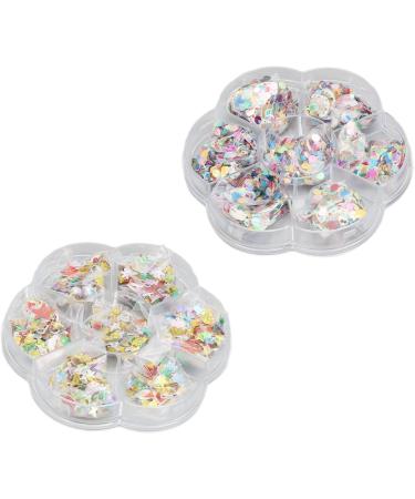 Clay Nail Glitter Delicate and Elegant Christmas Nail Slice Shiny and Cute for Party - Buy Online on GoSupps.com