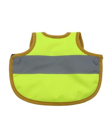 Alfie Pet - Fia Reflective Safety Vest for Chicken and Duck - Color: Green