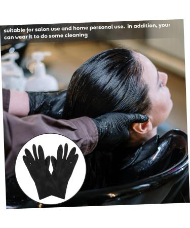 Angoily 9 Pairs Hair Black Shampoo Reusable Shampoo Men Shampoo for Men Black Reusable for Hair Coloring Black Disposable Men Shampoo Rubber Non-Slip Man Tool - Buy Online on GoSupps.com