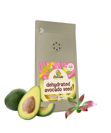 Dehydrated Avocado Seed Powder Natural Fiber and Antioxidant 4.41 oz Supports Digestion Wellness and Detox Ideal for Smoothies and Herbal Drinks