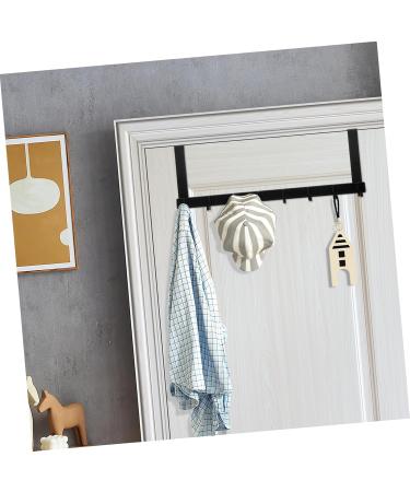 MILISTEN Space Aluminum Door Hanger Towel Rack Over The Door Hanger Over Door Hangers Hooks Cabinet Door - Buy Online on GoSupps.com