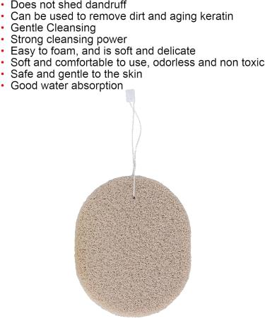 Face Cleansing Sponge Reusable Safe Exfoliating Portable Facial Sponge Comfortable for Cleansing for Exfoliating for Removing Makeup - Buy Online on GoSupps.com