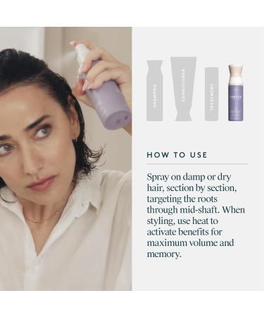 Virtue Volumizing Hair Primer Spray Heat Protectant Safe for All Hair Types Color Safe 5 Fl Oz 5 Fl Oz (Pack of 1) - Buy Online on GoSupps.com
