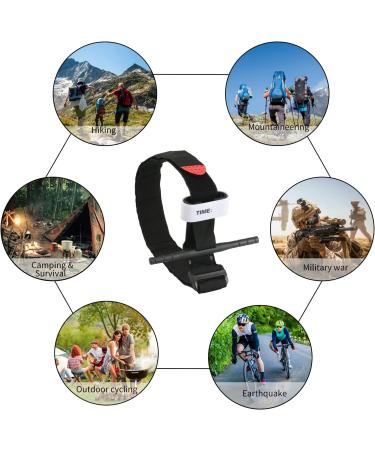 Apomoons Tactical Tourniquets - 2 Pack Quick-Closure Combat Application One-Handed Operation for Outdoor Sports Camping Hiking Climbing - Buy Online on GoSupps.com