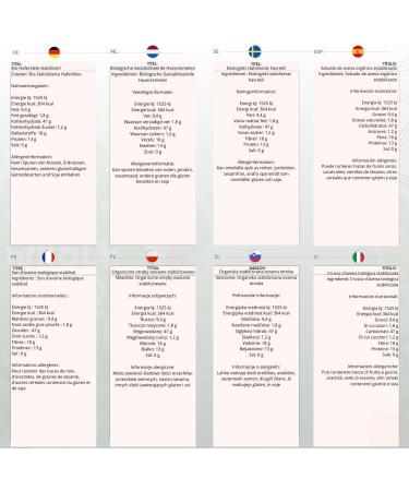 Wholefood Earth Organic Oat Bran Stabilised 3 kg - GMO Free, Vegan, High Fibre - Certified Organic Fruit - Pack of 1 - Buy Online on GoSupps.com