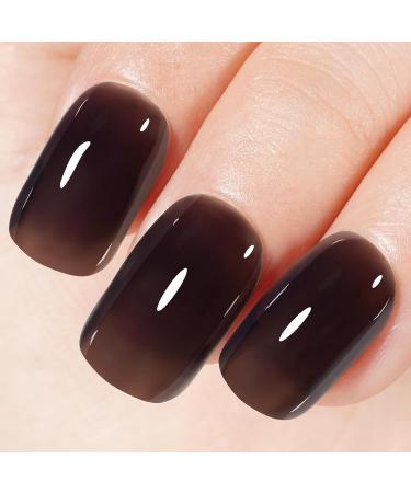 TOMICCA Gelee UV Nagellack 15ml Transparent Soak Off Gel Lacquer f r UV LED Manik re Schwarz | Internationaler Versand - Buy Online on GoSupps.com