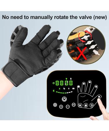 Leleyo G108 robot hand rehabilitation glove for stroke hand rehabilitation robot glove with heating function for hand exerciser ideals for stroke rehabilitation aids (Right hand Small) Small Right Hand - Buy Online on GoSupps.com