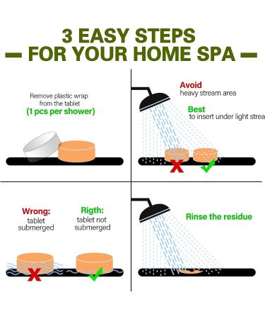 Eyamumo Aromatherapy Bath Bomb Gift Set - Handmade Natural Shower Bombs for Women, Organic Essential Oils, Stress Relief, Scented Tablets for Bubble Spa Bath (Set of 6) - Buy Online on GoSupps.com