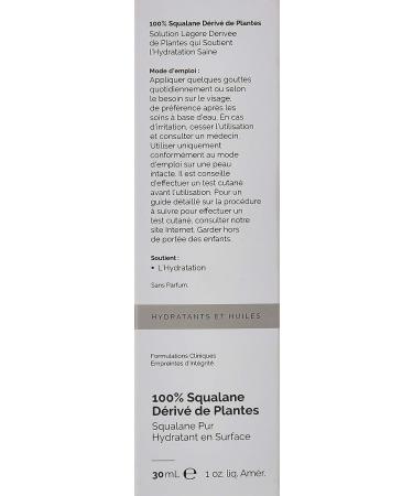 The Ordinary 100% Plant-derived Squalane 30ml - Organic Facial Oil - Buy Online on GoSupps.com