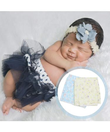 2pcs Waterproof Baby Changing Pad Set - Breathable & Leak-Proof Mat for Toddlers - Yellow Blue - Buy Online on GoSupps.com