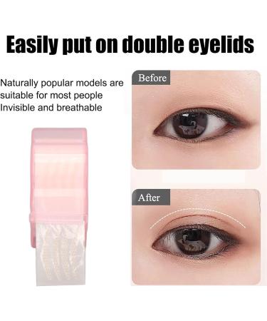 360pcs Lace Eyelid Lifter Tape Invisible Fiber Double Eyelid Tape Stickers Roll Lace Mesh S Shape Water Adhesive Eyelid Stickers for Droopy Uneven (with Fork Rods and Tweezers) - Buy Online on GoSupps.com
