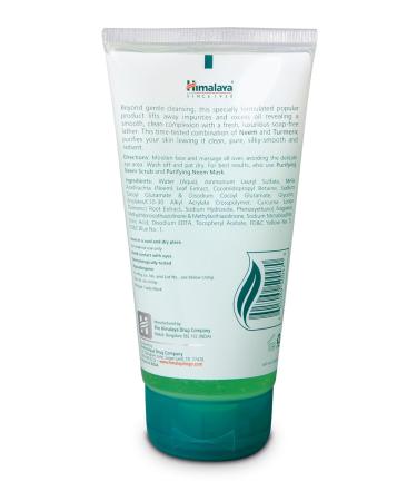 Himalaya Purifying Neem Face Wash 150 ml - Natural Acne Treatment & Deep Cleansing | Buy Internationally - Buy Online on GoSupps.com