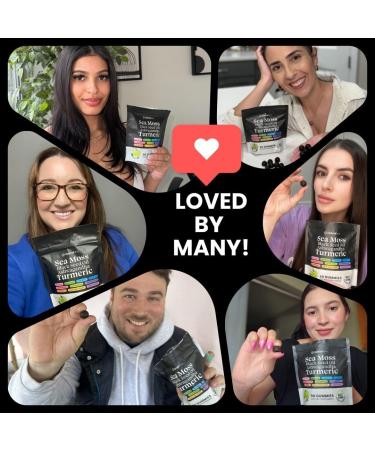 Optimal Prime Sea Moss and Black Seed Oil Gummies Ashwagandha Turmeric Manuka Honey ACV Dandelion Black Pepper Burdock Bladderwrack Vegan 90 Gummies 45 Day Supply - Buy Online on GoSupps.com