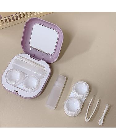 FCSHFC Portable Contact Lens Case - Compact Double Storage Box (Color A) | Easy Care & Travel-Friendly - Buy Online on GoSupps.com