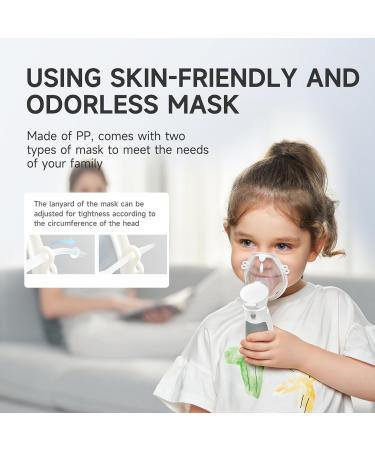 Yuwell Portable Inhalation Device for Children & Adults - Travel-Friendly Nebulizer for Ultra-Fine Particle Delivery (Beige) - Buy Online on GoSupps.com