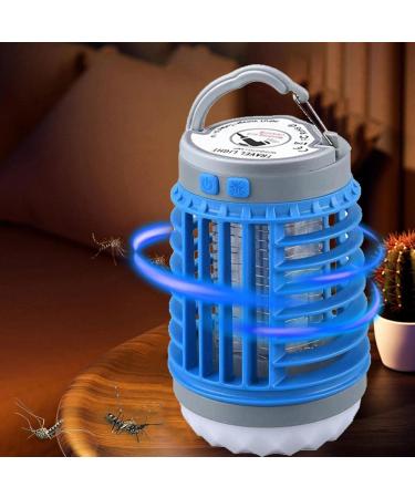 Mosquitoes Killers Lamp Camping Buggs Zapper Solar & USB Powered Electric Fly Killers Mosquitoes Killers Lantern Outdoor Mosquitoes Lamp for Home Camping Garden - Buy Online on GoSupps.com