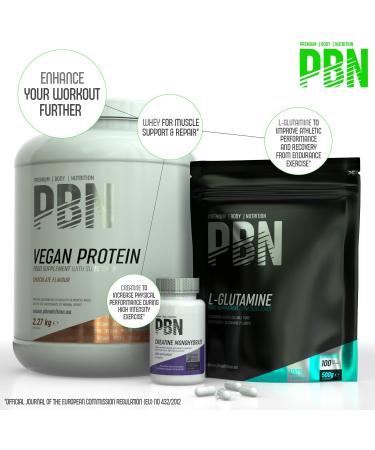 PBN Vegan Protein Chocolate 2.27kg Jar - Premium Body Nutrition - Buy Online on GoSupps.com
