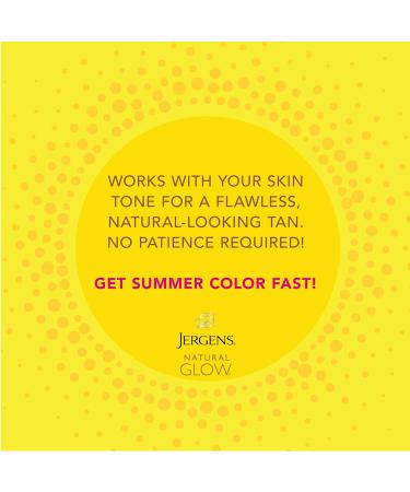 Jergens Natural Glow Instant Sun Body Mousse - Dark Self Tanner for Deep Tahiti Tan | Sunless Tanning Bronzer 6oz - Buy Online on GoSupps.com