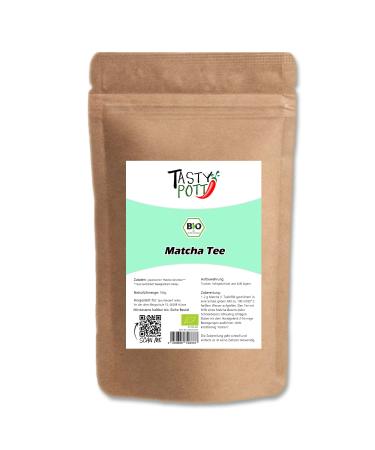 Jeske Sports Supplies Tasty Pott Organic matcha tea powder traditional Japanese green tea tea powder green tea vegan food smoothie powder matchatee in bag 100 g