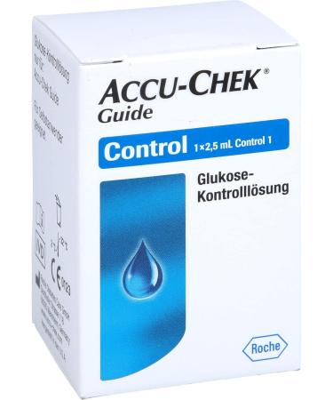 Accu-Chek Guide Control Solution 1x2.5 ml - Accurate Blood Glucose Testing for Diabetes Care | International Shipping Available - Buy Online on GoSupps.com