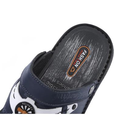 Men's Orthotic Toe-Separate Flat Sandals for Comfort and Orthopedic Correction - Blue - Size 8 - Buy Online on GoSupps.com