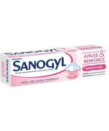 Sanogyl Toothpaste Soothes and Strengthens Gums 75 ml - Buy Online on GoSupps.com