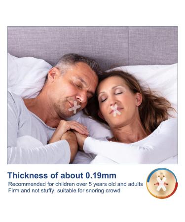 120 Pcs Mouth Tape Sleep Strips - Professional Snoring Reduction Aid for Better Sleep - Buy Online on GoSupps.com