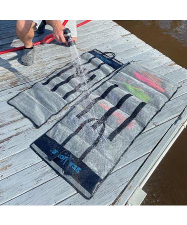 Seaworx Small Lure Bag - 6 Pocket 31 x 12 Tackle Box - Heavy Duty Fishing Bag - Buy Online on GoSupps.com