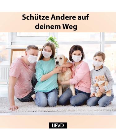 Lievd Children's Reusable Red Mask | 100% Cotton Eco-Tex 100 | Washable 2-Layer Community Face Mask for School - Made in Germany - Buy Online on GoSupps.com