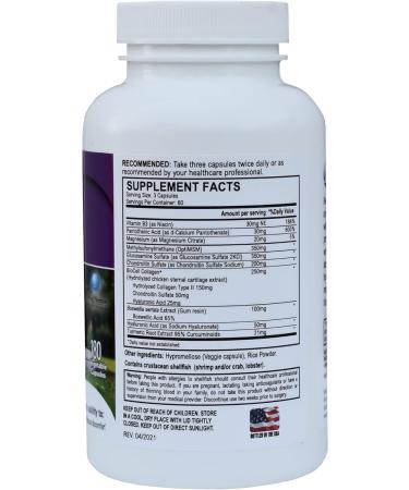 World Nutrition Flexera Joint Supplements - 180 Capsules - Buy Online on GoSupps.com