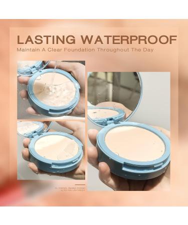 Oil Control Matte Pressed Powder | Waterproof Long Lasting Finishing Powder - 03 Pure Beige - Buy Online on GoSupps.com
