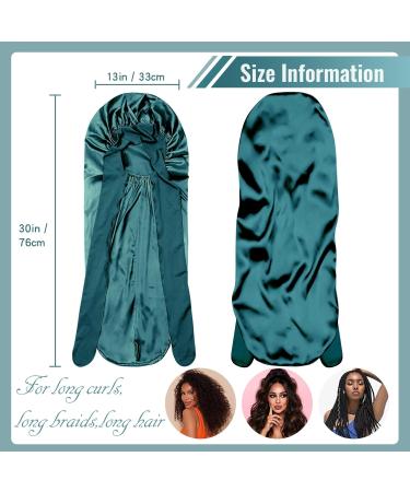 Bonnet Queen Satin Silk Sleeping Cap Adjustable Ladies Night Hair Care Curler for Curly Long Hair | Mr. Motorship - Buy Online on GoSupps.com