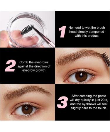  Vgvgaj Eyebrow Gel Eyebrow Wax | Durable Clear Eyebrow Shaping Wax - Eye-Proof Eyebrow Makeup Cosmetics - Buy Online on GoSupps.com