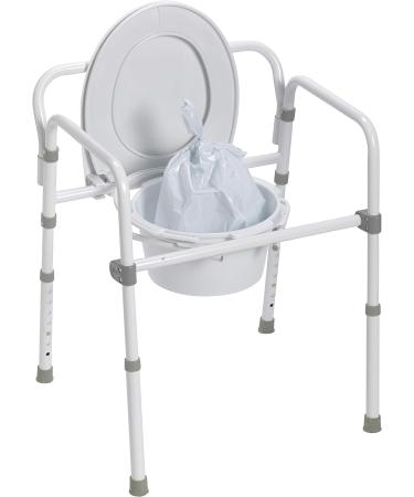 Drive Medical Commode Pail Liner White - Pack of 42 Liners - Buy Online on GoSupps.com