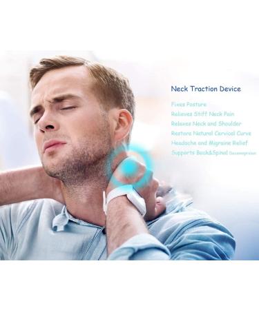 Foojo Cervical Spine Traction Device & Adjustable Neck Support | Chronic Neck Pain Relief - Buy Online on GoSupps.com