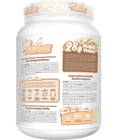 CONFIDENT SPORTS - ISOPRIME - 100% Whey Protein Isolate - 28g of Protein - Delicious VANILLA CAKE BATTER - 907 Gram Vanilla Cake Batter 907 Gram (Pack of 1) - Buy Online on GoSupps.com